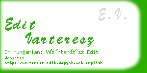 edit varteresz business card